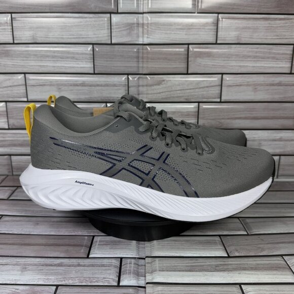 ASICS Men's Clay Grey/Blue Expanse GEL-Excite 10 Running Sneakers Size 7.5-NEW - Picture 1 of 8